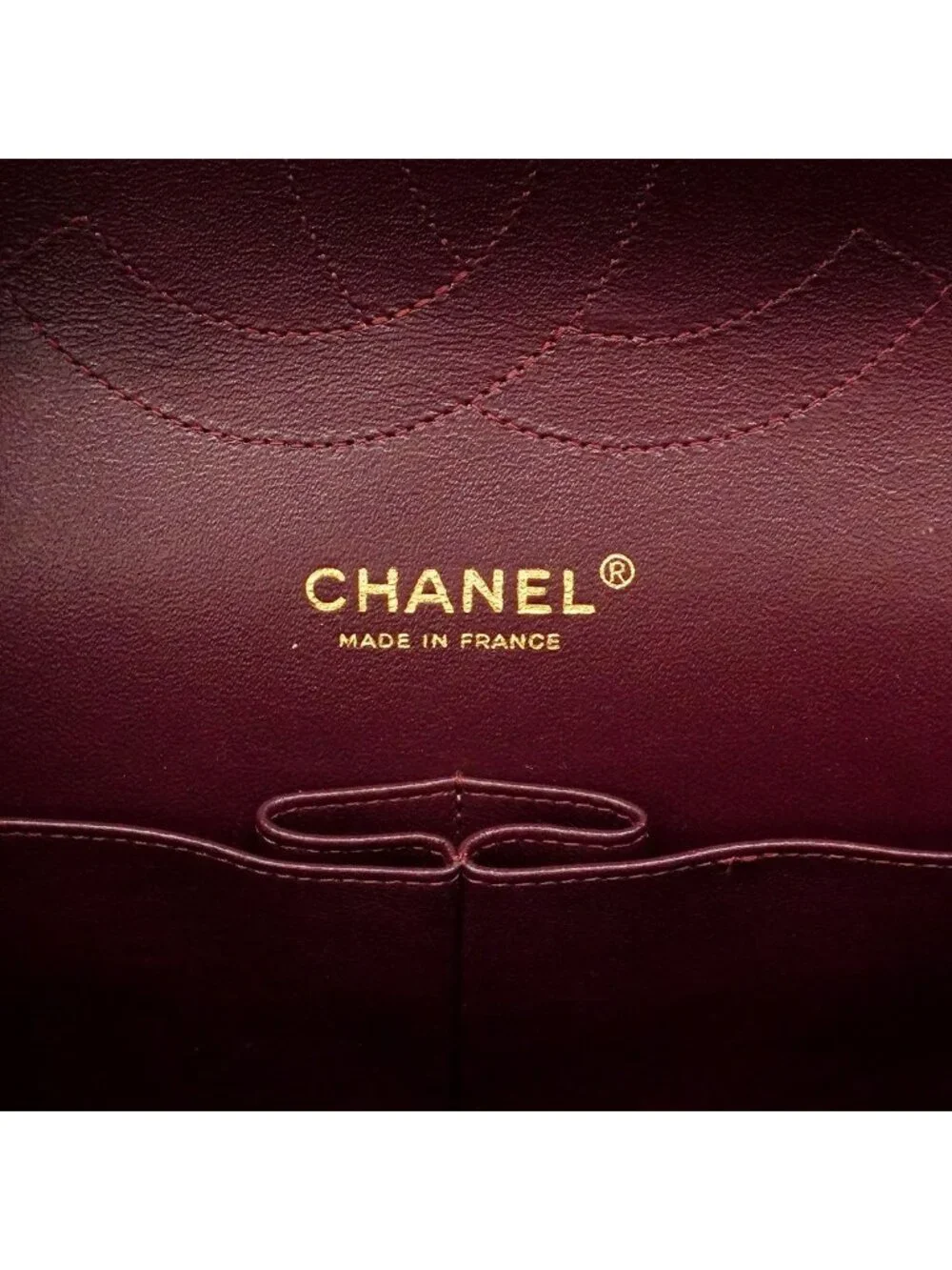 Chanel Shoulder Bag Deca Quilted Lambskin Black Gold